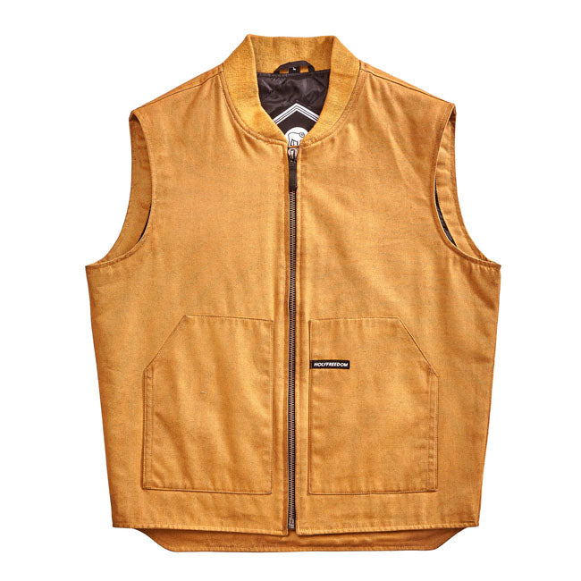 Holy Freedom Worker Vest Havana vest yellow