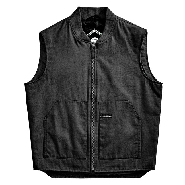 Holy Freedom Worker Vest Black vest black