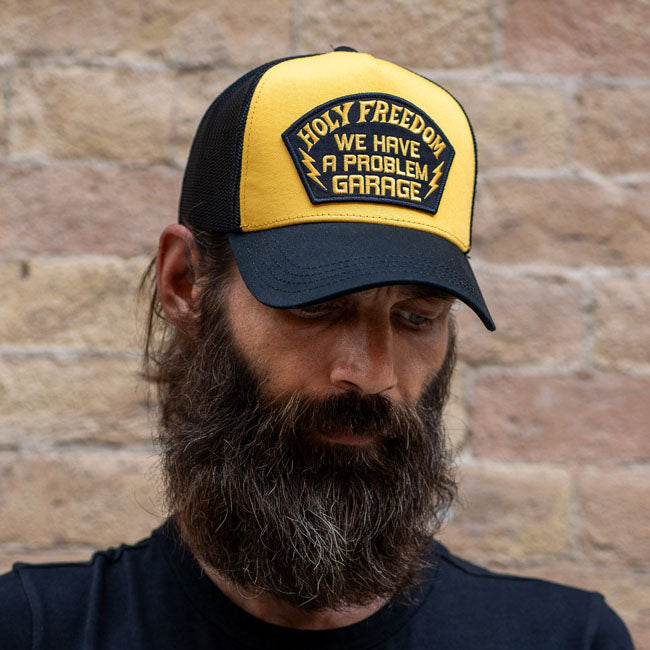 Holy Freedom Flash cap yellow