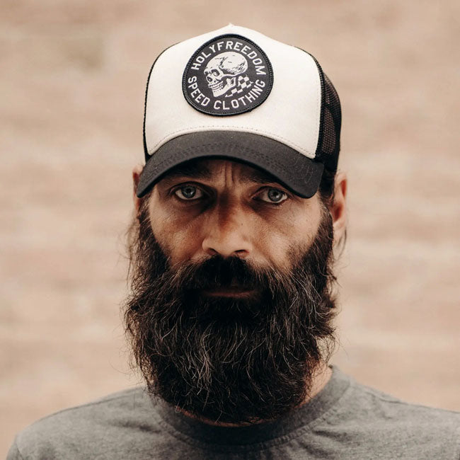 Holy Freedom Skull Cap cap black/off white