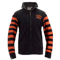 Holy Freedom Garage zip sweatshirt orange/black
