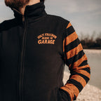 Holy Freedom Garage zip sweatshirt orange/black