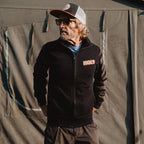 Holy Freedom Chop zip sweatshirt black/grey