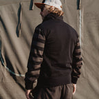 Holy Freedom Chop zip sweatshirt black/grey