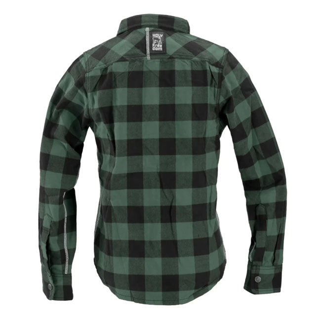 Holy Freedom Jessie James Flannel shirt green