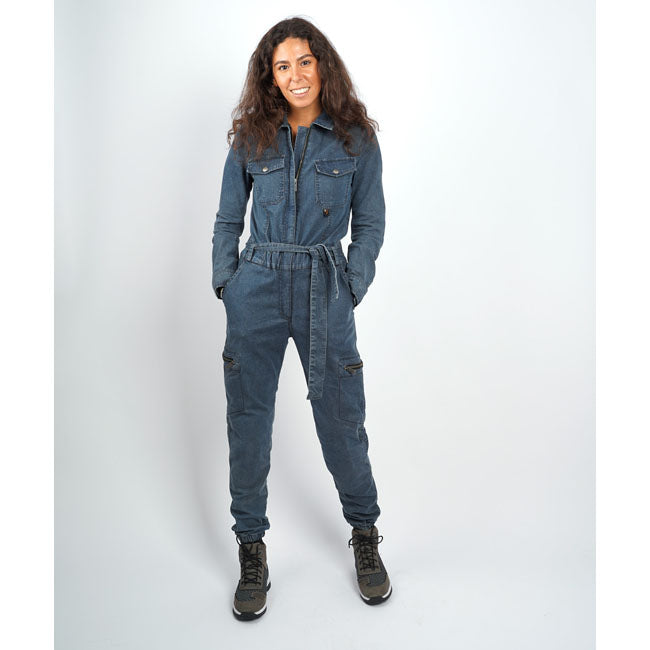 By City Black Hawk ladies overall denim