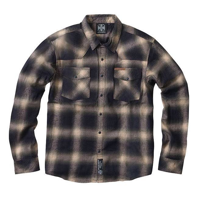 WCC Outlaw Flannel shirt olive/beige