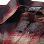 WCC Outlaw Flannel shirt red/grey