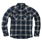 WCC Outlaw Flannel shirt blue/beige