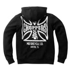 WCC Dominator zip hoodie black