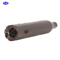 V Performance, 114mm Revolver slip-on mufflers. Black Chrome