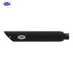 V Performance, 80mm Slash Cut slip-on mufflers. Black