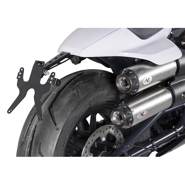 V Performance, 2-2 muffler set Sportster S. Silver