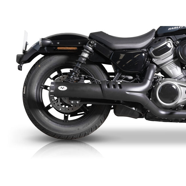 V Performance slip on muffler for Nightster. Black