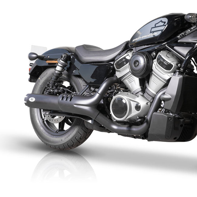 V Performance slip on muffler for Nightster. Black
