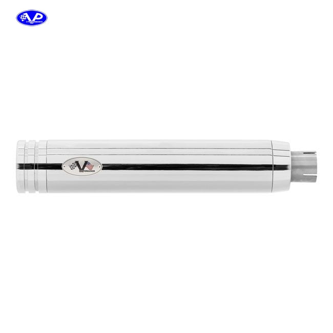 V Performance, ''Double Ring'' slip-on muffler set. Chrome