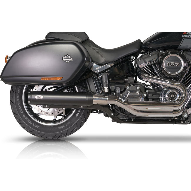 V Performance, Revolver slip-on muffler Sport Glide. Black