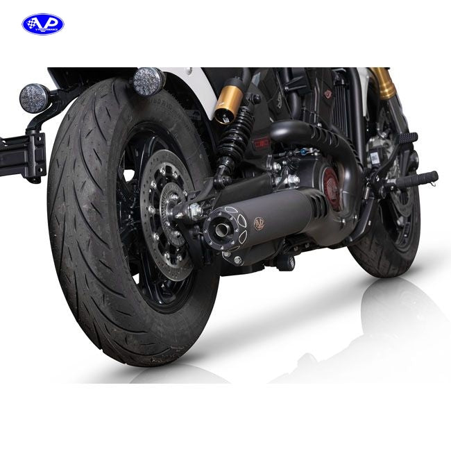 V Performance, Rebel slip-on muffler. Black