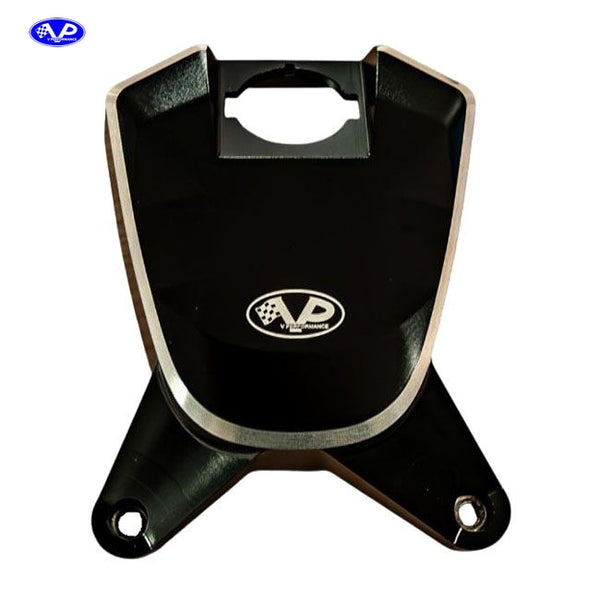 V Performance, left hand engine cover. Black