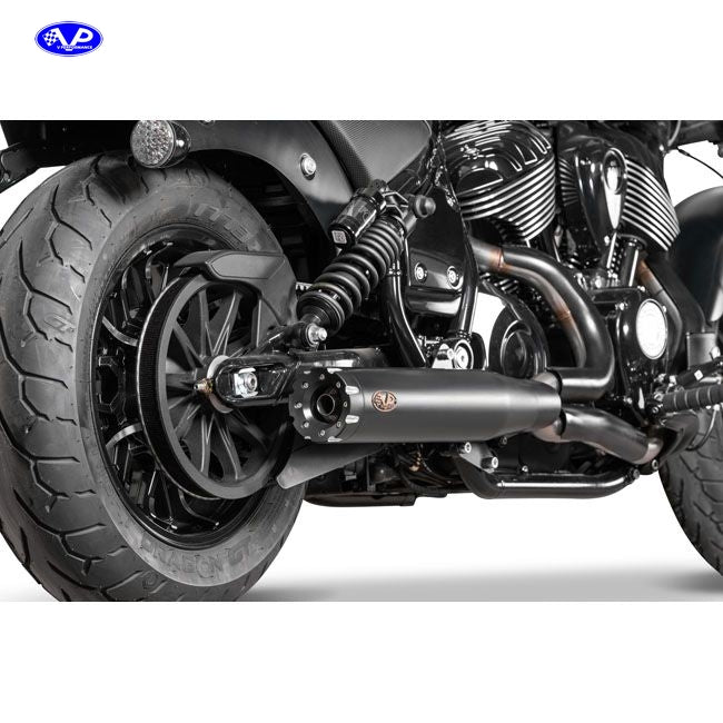 V Performance, Revolver 2-1 Club Style exhaust system. Black