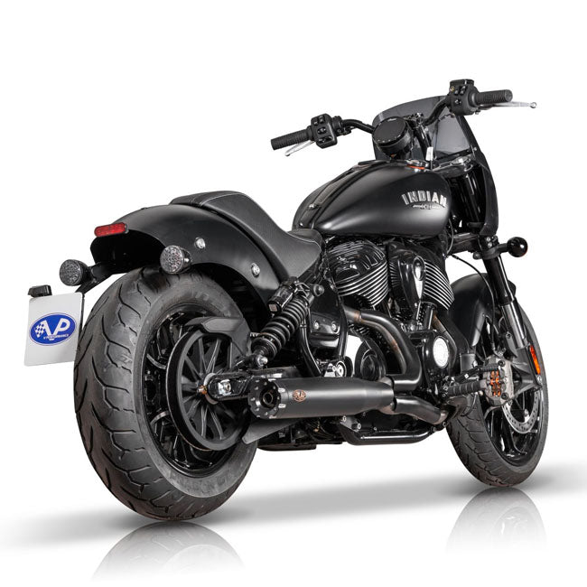 V Performance, Revolver 2-1 Club Style exhaust system. Black