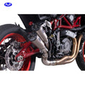 V Performance, Thunder slip-on muffler set for FTR. Titanium