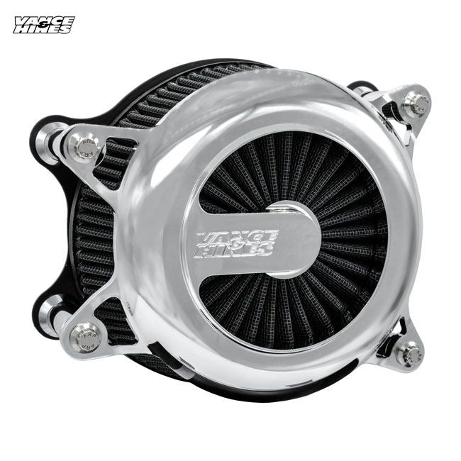 Vance & Hines, VO2 Rogue air cleaner assembly. Chrome
