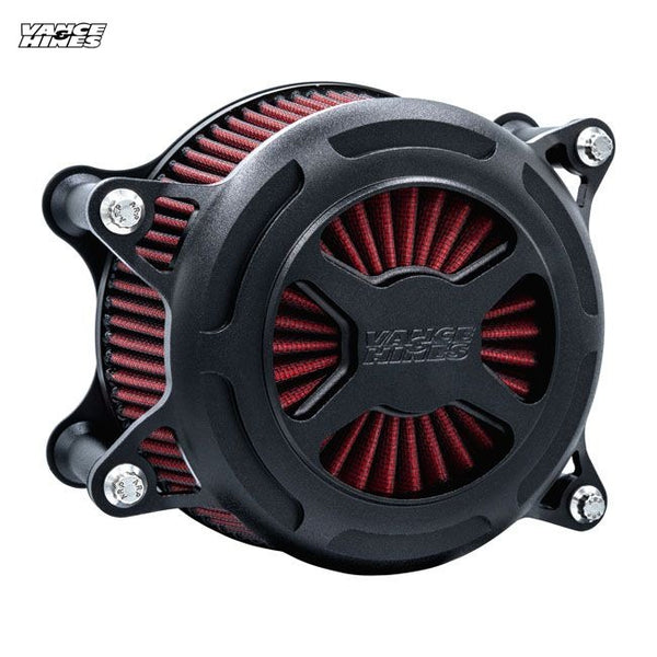 Vance & Hines, VO2 X air cleaner. Wrinkle Black