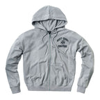 WCC Iron Oversized zip hoodie gray
