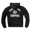 WCC Iron Oversized zip hoodie black