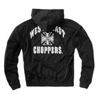 WCC Iron Oversized zip hoodie black