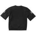 WCC CFL Chop sleeve sweater black
