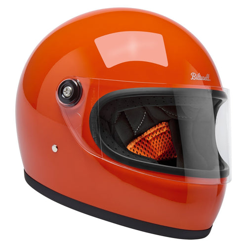 Biltwell Gringo S helmet gloss hazard orange
