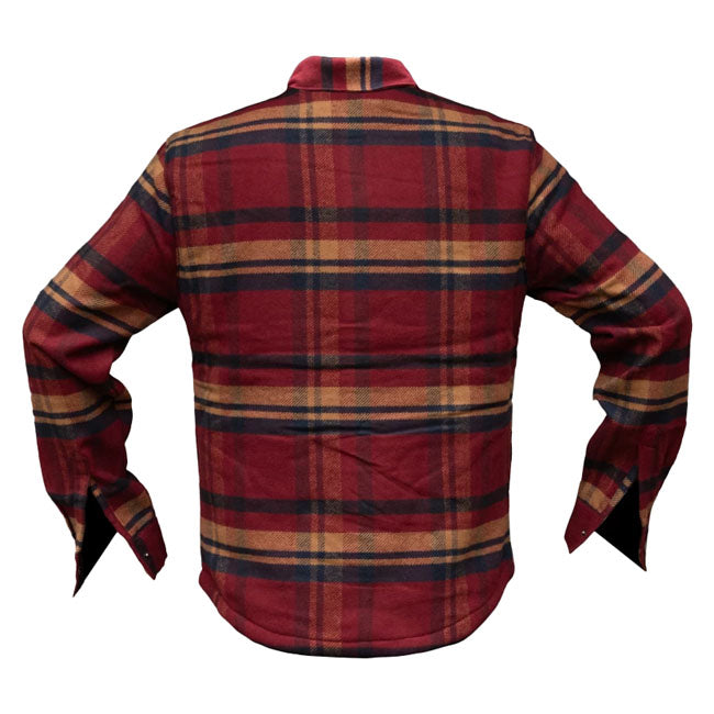 Holy Freedom Redford lined shirt red