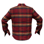 Holy Freedom Redford lined shirt red