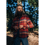 Holy Freedom Redford lined shirt red