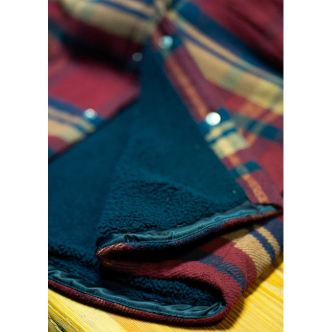 Holy Freedom Redford lined shirt red
