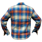 Holy Freedom Mcfly lined shirt blue