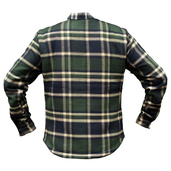Holy Freedom Macleod lined shirt green