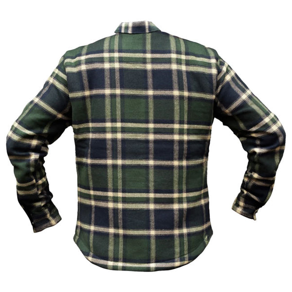 Holy Freedom Macleod lined shirt green