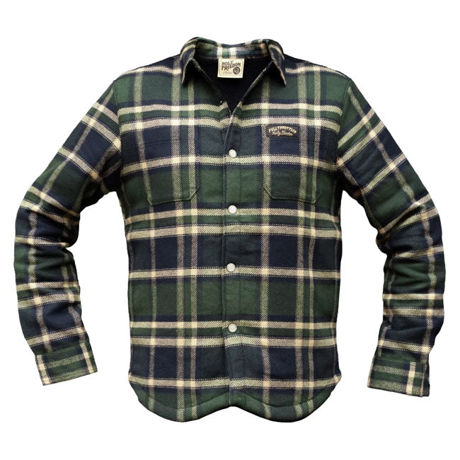 Holy Freedom Macleod lined shirt green