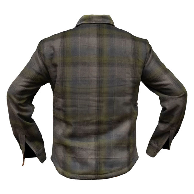 Holy Freedom Bear lined shirt gray