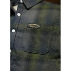 Holy Freedom Bear lined shirt gray