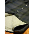Holy Freedom Bear lined shirt gray