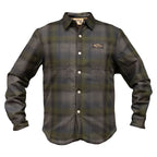Holy Freedom Bear lined shirt gray