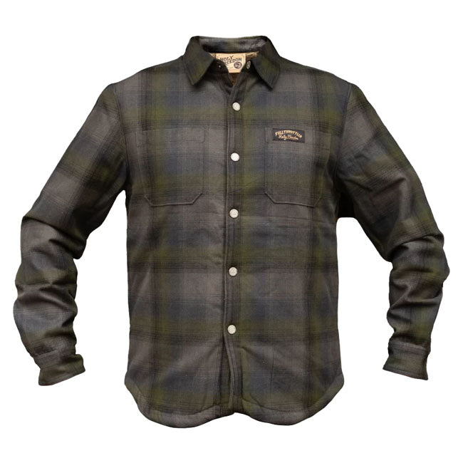 Holy Freedom Bear lined shirt gray