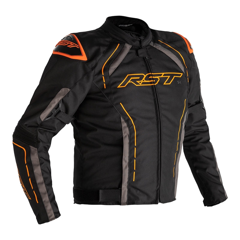 RST S-1 Jacket Textile Black/Grey/Orange Size 3XL - Main
