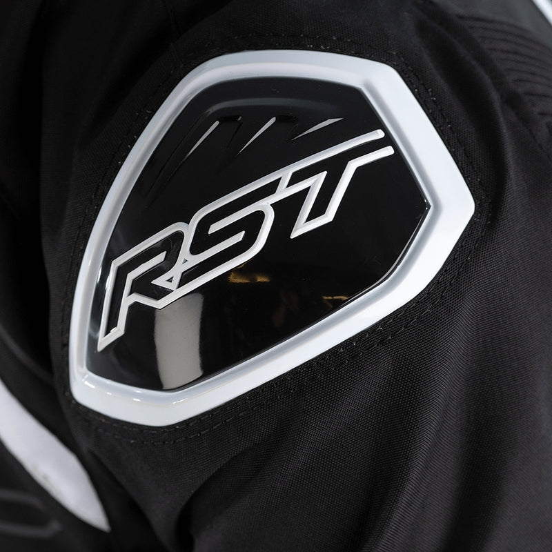 RST S-1 Jacket Textile Black/White Size S - Extra