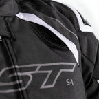 RST S-1 Jacket Textile Black/White Size XL - Extra