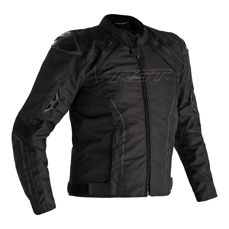 RST S-1 Jacket Textile Black Size 3XL - Extra